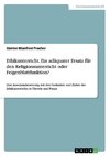 Ethikunterricht. Ein adäquater Ersatz für den Religionsunterricht oder Feigenblattfunktion?