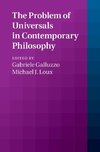 The Problem of Universals in Contemporary Philosophy