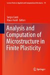 Analysis and Computation of Microstructure in Finite Plasticity