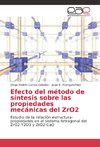 Efecto del método de síntesis sobre las propiedades mecánicas del ZrO2