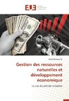 Gestion des ressources naturelles et développement économique