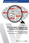 Ein Content Suggestion System für Wikipedia