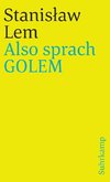 Also sprach GOLEM