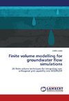 Finite volume modelling for groundwater flow simulations