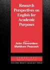 Research Perspectives on English for Academic Purposes