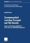 Zusammenarbeit zwischen Personal- und F&E-Bereich