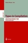 Types in Compilation