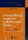 IV Hotine-Marussi Symposium on Mathematical Geodesy