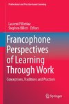 Francophone Perspectives of Learning Through Work