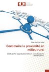 Construire la proximité en milieu rural