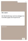 Die Rückforderung von Zuwendungen bei Verstößen gegen das Vergaberecht