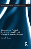 Generations, Political Participation and Social Change in Western Europe