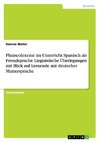 Phraseolexeme im Unterricht Spanisch als Fremdsprache. Linguistische Überlegungen mit Blick auf Lernende mit deutscher Muttersprache