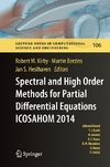 Spectral and High Order Methods for Partial Differential Equations  - ICOSAHOM '14