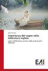 Importanza del sogno nella letteratura inglese