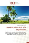 Identification d'un bon emprunteur