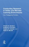 Conducting Research in Online and Blended Learning Environments