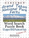 Circle It, Grand Teton National Park Facts, Word Search, Puzzle Book