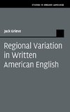 Regional Variation in Written American English