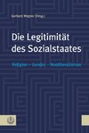 Die Legitimität des Sozialstaates