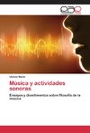 Música y actividades sonoras