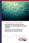 Mecanismo de acción de los receptores de glutamato de tipo Kainato