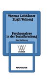 Psychoanalyse in der Sozialforschung