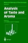 Analysis of Taste and Aroma