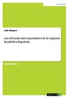 Las reformas más importantes de la Segunda República Española