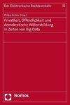 Privatheit, Öffentlichkeit und demokratische Willensbildung in Zeiten von Big Data