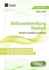 Lyrik analysieren und interpretieren