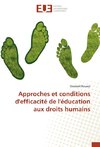 Approches et conditions d'efficacité de l'éducation aux droits humains