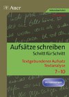 Textgebundener Aufsatz - Textanalyse