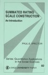 Summated Rating Scale Construction