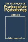 The Technique of Psychoanalytic Psychotherapy