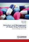 Detection and Management of Acute Drug Poisoning