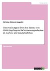 Untersuchungen über den Einsatz von GNSS-Empfängern für Vermessungsarbeiten im Garten- und Landschaftsbau