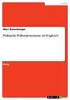 Politische Frühwarnsysteme im Vergleich