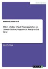 Effect of Zinc Oxide Nanoparticles on Listeria Monocytogenes in Ready-to-Eat Meat