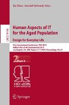 Human Aspects of IT for the Aged Population. Design for Everyday Life