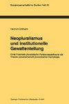 Neopluralismus und institutionelle Gewaltenteilung