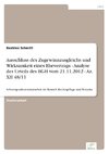 Ausschluss des Zugewinnausgleichs und Wirksamkeit eines Ehevertrags - Analyse des Urteils des BGH vom 21.11.2012 - Az. XII 48/11