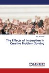 The Effects of Instruction in Creative Problem Solving