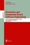 Generative and Component-Based Software Engineering