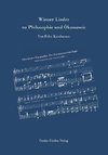 Wiener Lieder zu Philosophie und Ökonomie