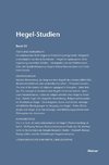 Hegel-Studien / Hegel-Studien