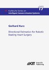 Directional Estimation for Robotic Beating Heart Surgery