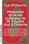 Mémoires de la vie publique de M. Fouché, duc d'Otrante (grands caractères)