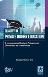 Quality in Private Higher Education