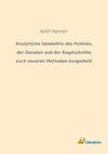 Analytische Geometrie des Punktes, der Geraden und der Kegelschnitte nach neueren Methoden dargestellt